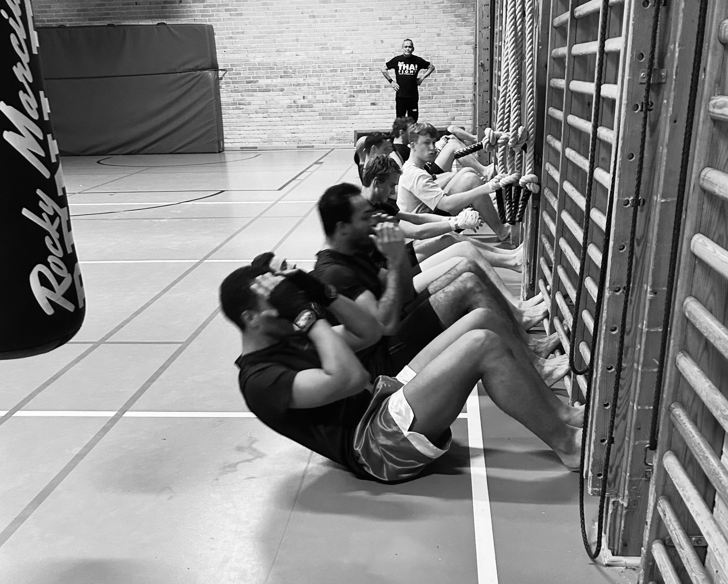 Muay thai training